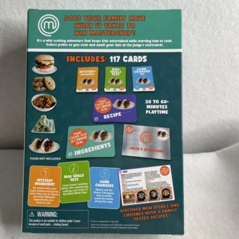 MasterChef Family Cooking Game. Turn Mealtime into Game Time! Great Fun New
